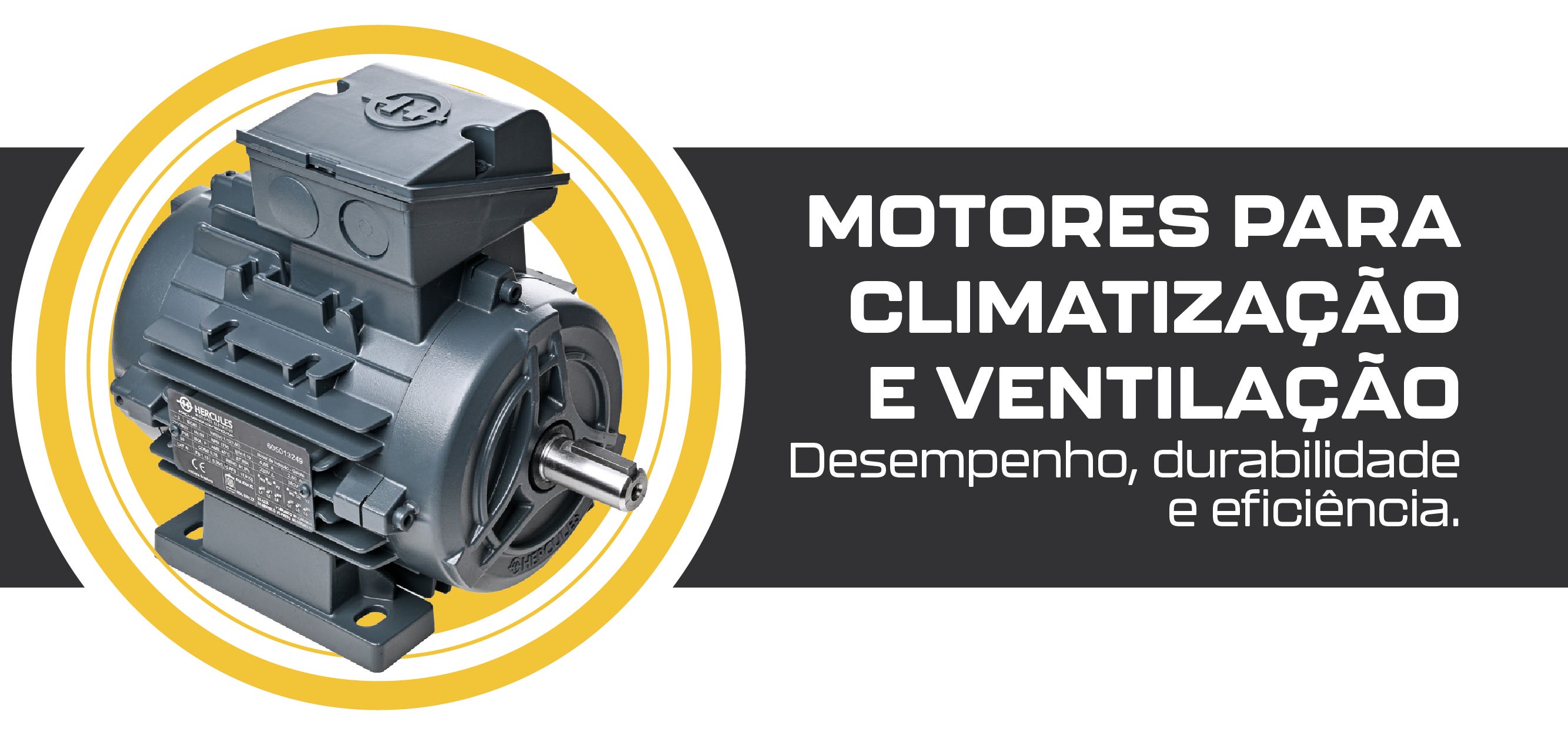 Motores para climatização e ventilação